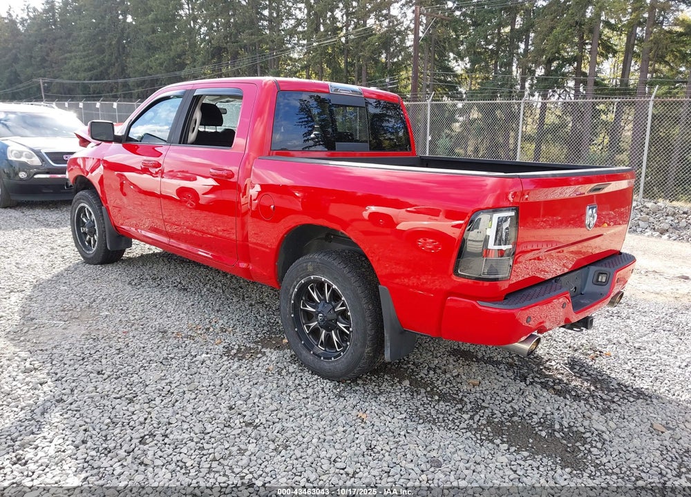 2012 RAM 1500 SPORT VIN: 1C6RD7MT2CS252969
