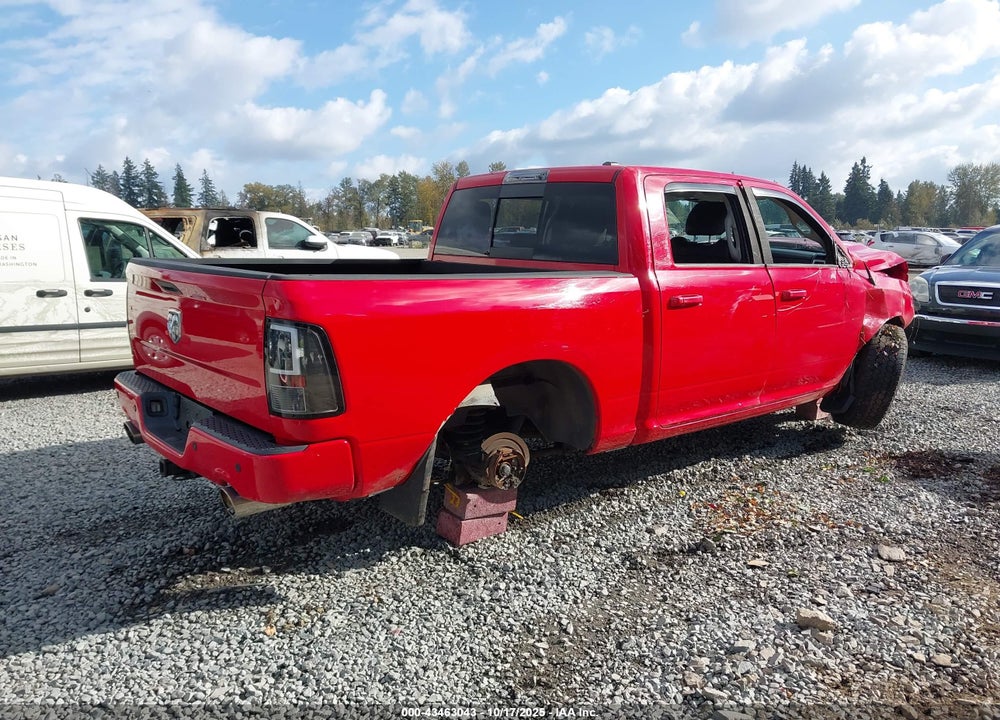 2012 RAM 1500 SPORT VIN: 1C6RD7MT2CS252969