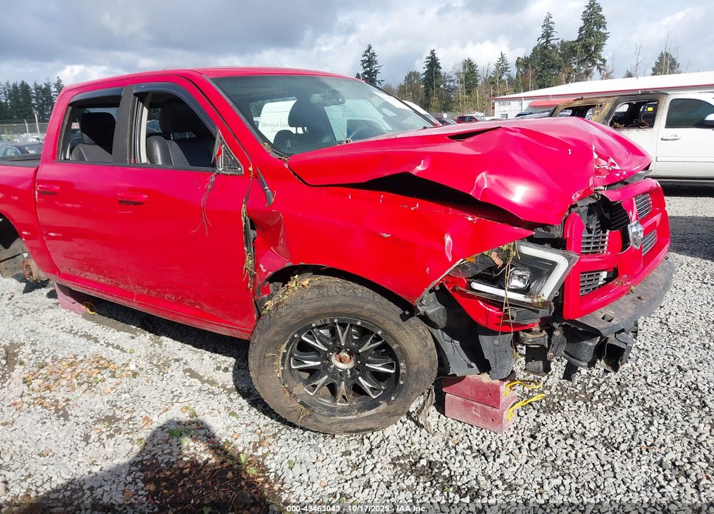 2012 RAM 1500 SPORT VIN: 1C6RD7MT2CS252969
