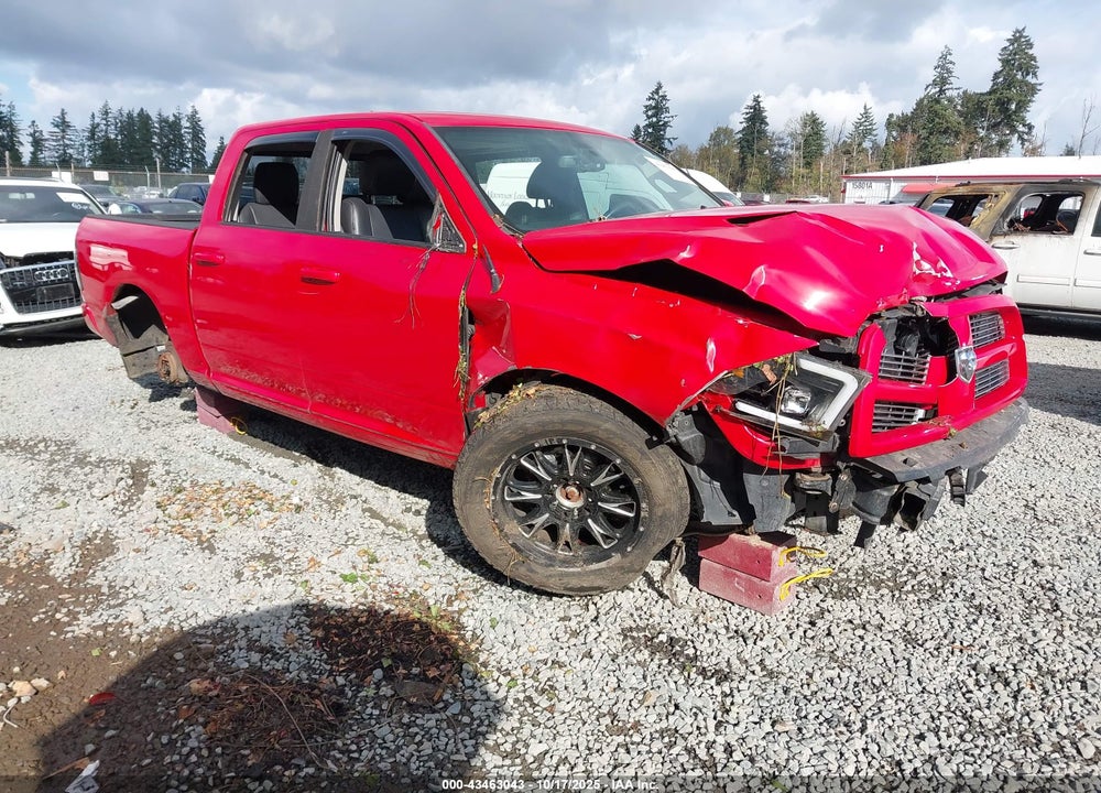 2012 RAM 1500 SPORT VIN: 1C6RD7MT2CS252969