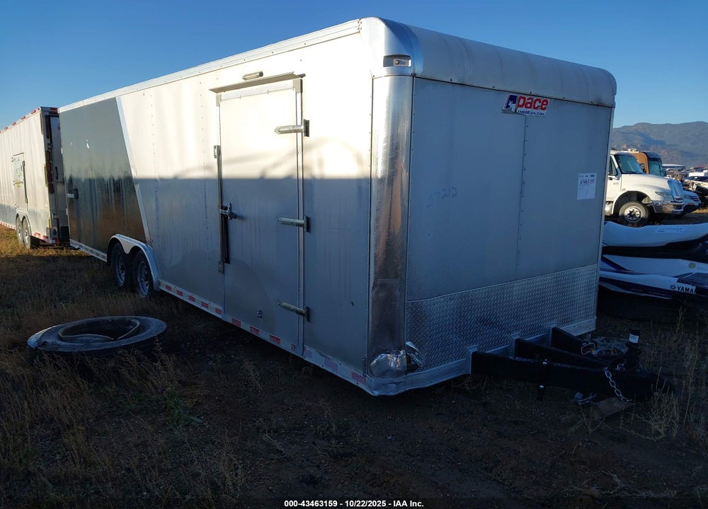 2018 PACE AMERICAN 8.5X26 UTILITY VIN: 53BPTEB24JF024643
