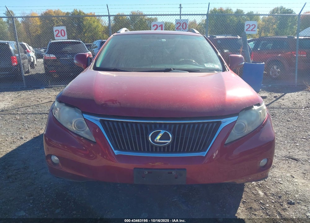 2010 LEXUS RX 350 VIN: JTJZK1BA2A2408791
