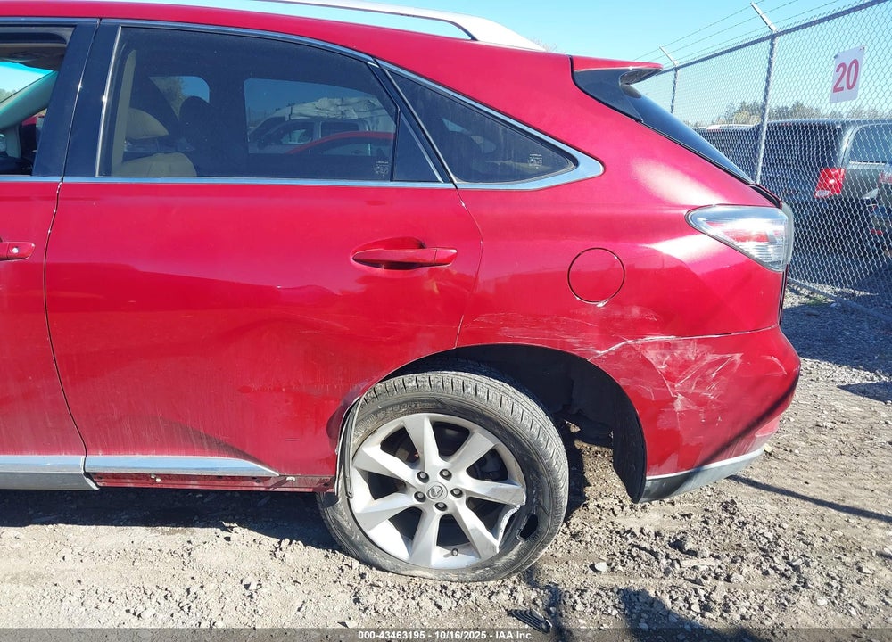 2010 LEXUS RX 350 VIN: JTJZK1BA2A2408791