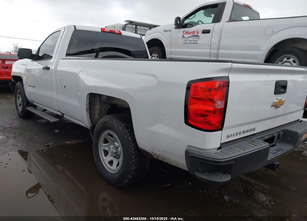 2016 CHEVROLET SILVERADO 1500 WT VIN: 1GCNCNEH9GZ330704