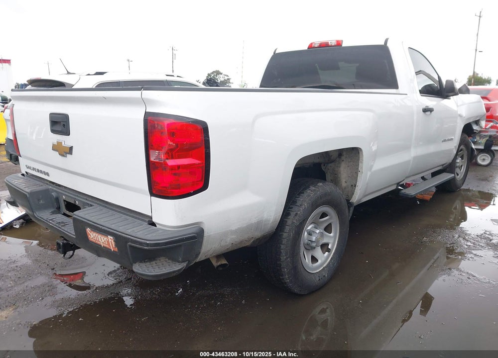 2016 CHEVROLET SILVERADO 1500 WT VIN: 1GCNCNEH9GZ330704