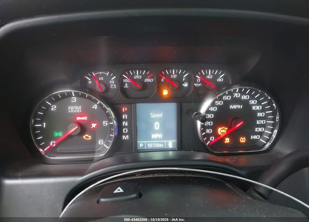 2016 CHEVROLET SILVERADO 1500 WT VIN: 1GCNCNEH9GZ330704