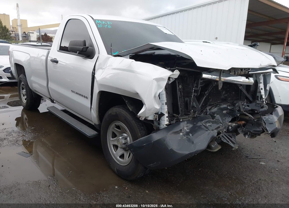 2016 CHEVROLET SILVERADO 1500 WT VIN: 1GCNCNEH9GZ330704