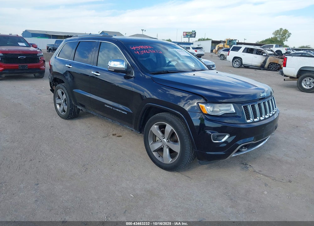 2015 JEEP GRAND CHEROKEE OVERLAND VIN: 1C4RJECGXFC841373