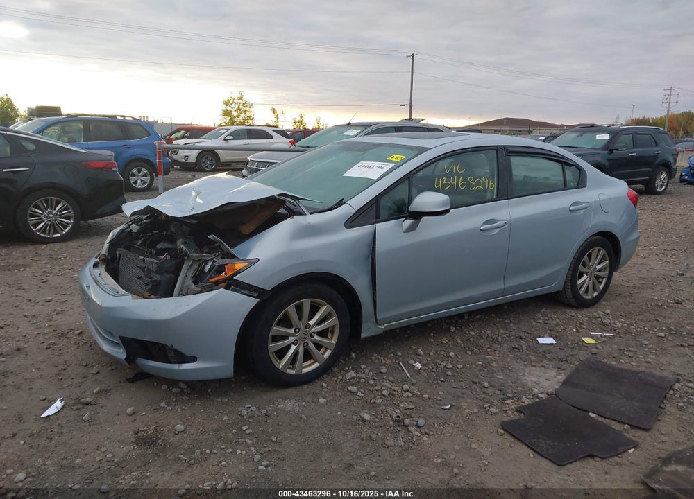 2012 HONDA CIVIC EX-L VIN: 19XFB2F94CE004618