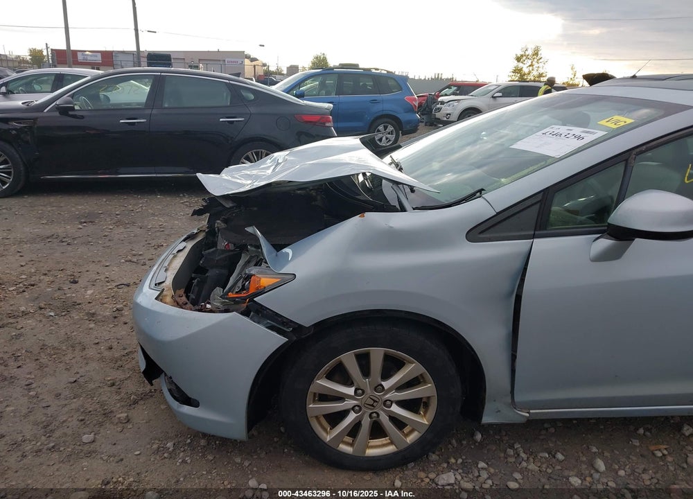2012 HONDA CIVIC EX-L VIN: 19XFB2F94CE004618