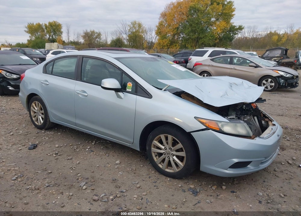2012 HONDA CIVIC EX-L VIN: 19XFB2F94CE004618