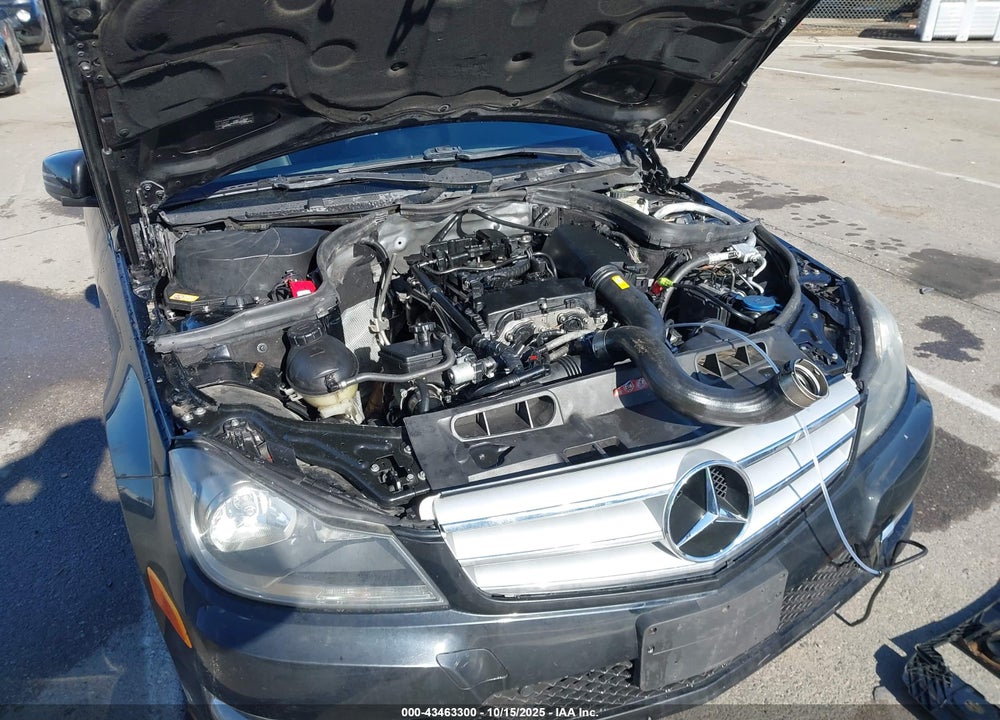 2013 MERCEDES-BENZ C CLASS VIN: WDDGF4HB6DR268620