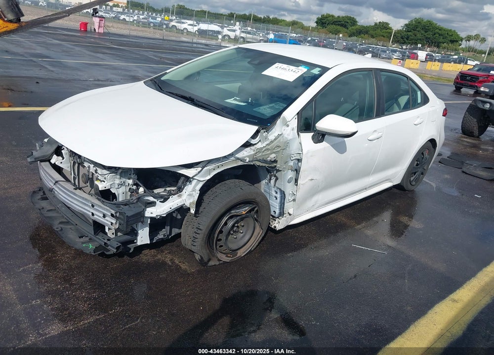 2020 TOYOTA COROLLA LE VIN: 5YFEPRAE2LP108582
