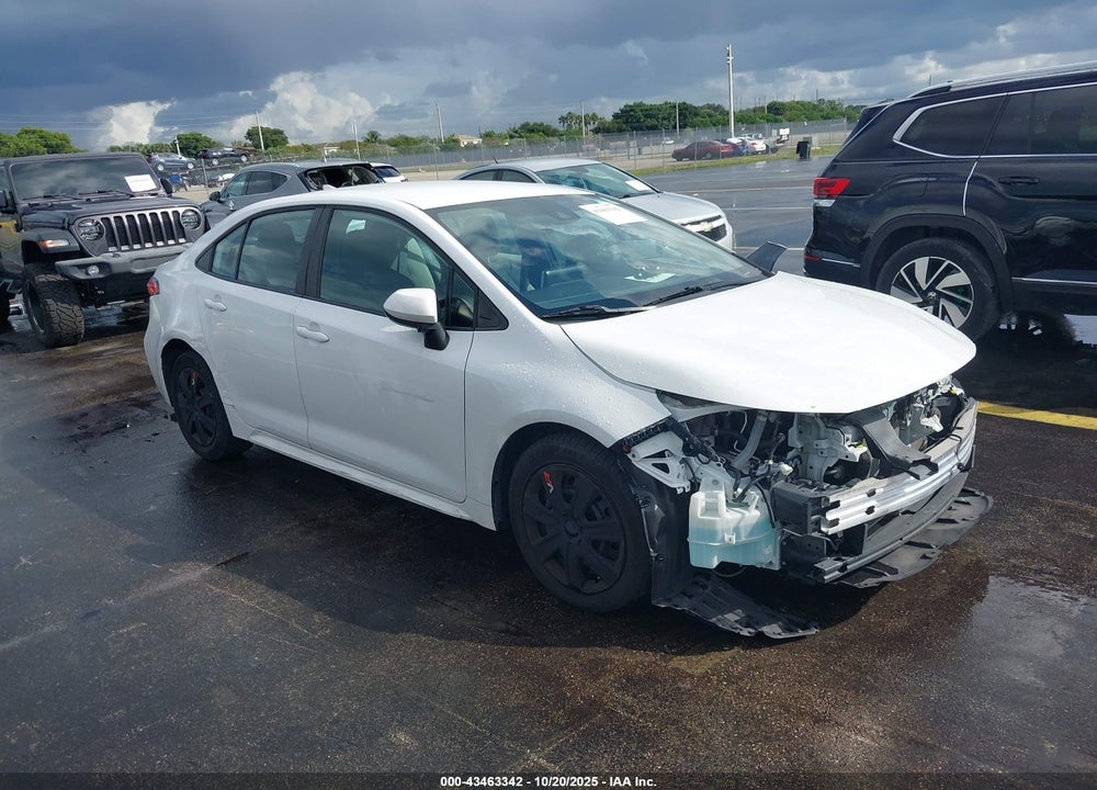 2020 TOYOTA COROLLA LE VIN: 5YFEPRAE2LP108582