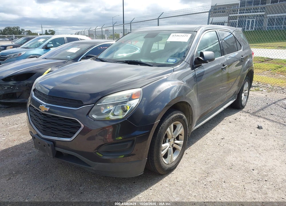 2016 CHEVROLET EQUINOX LS VIN: 2GNALBEK1G6189056