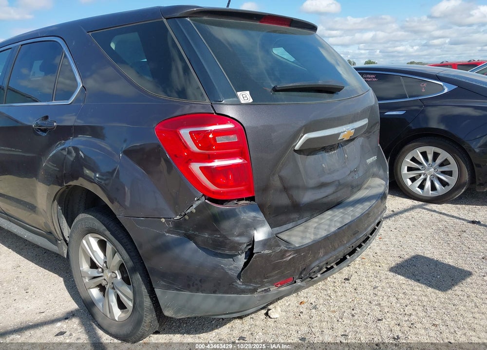 2016 CHEVROLET EQUINOX LS VIN: 2GNALBEK1G6189056