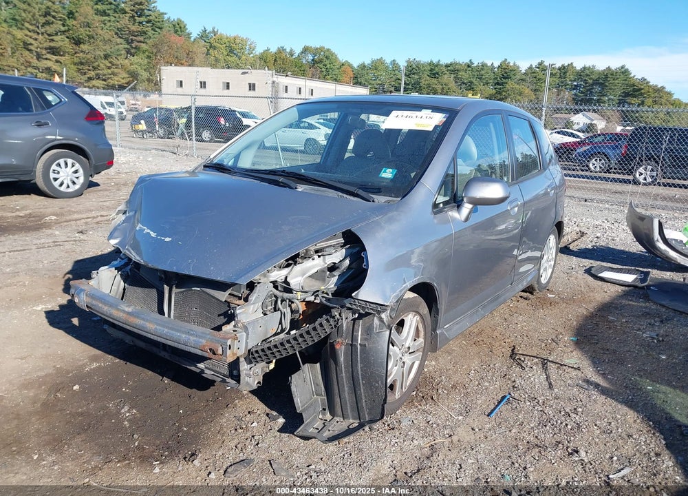 2007 HONDA FIT SPORT VIN: JHMGD38677S041400