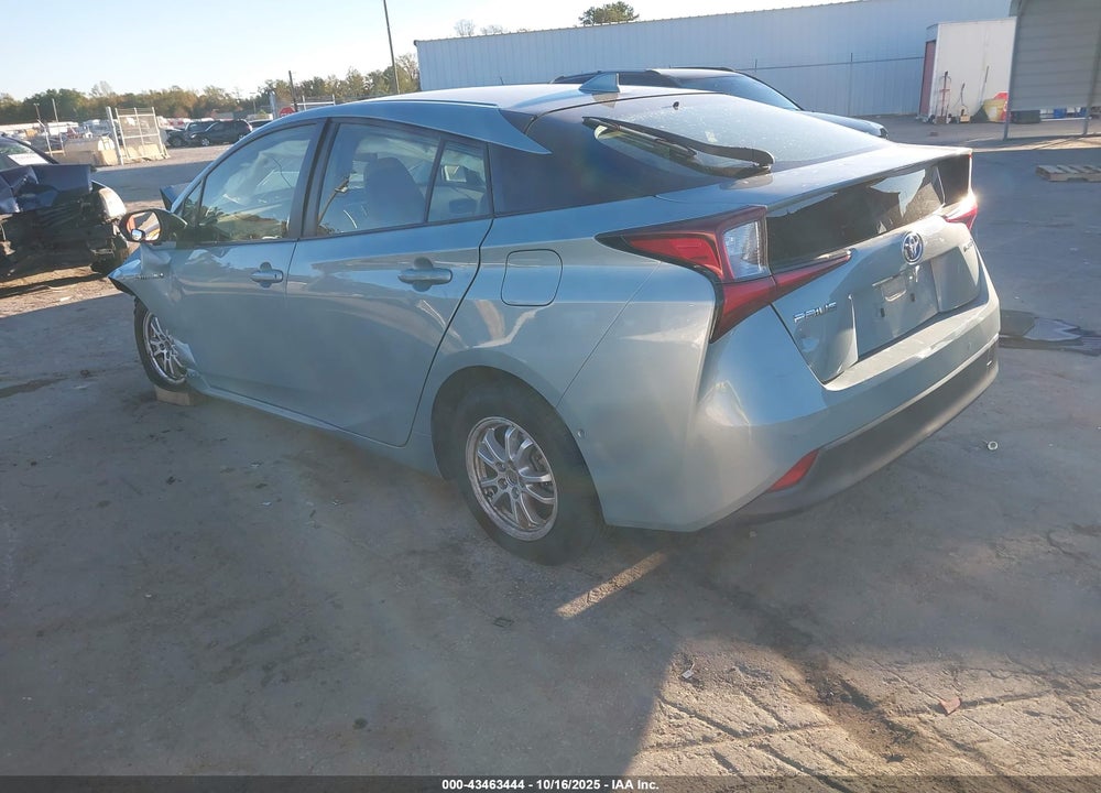 2019 TOYOTA PRIUS LE VIN: JTDKARFU0K3097626