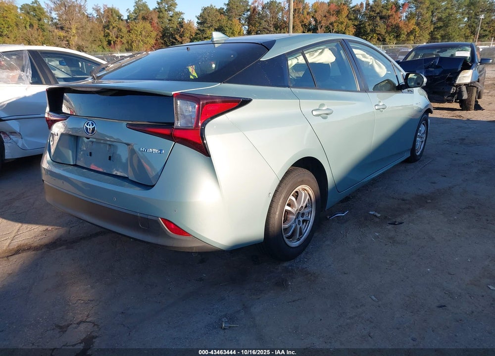 2019 TOYOTA PRIUS LE VIN: JTDKARFU0K3097626