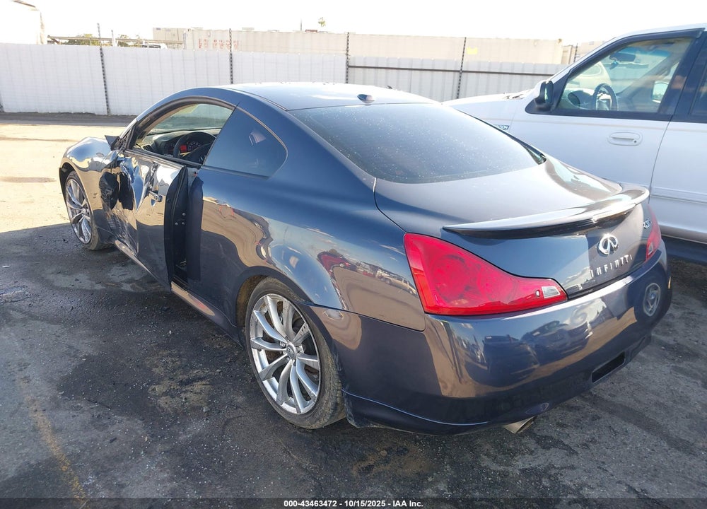 2008 INFINITI G37 VIN: JNKCV64E68M117415