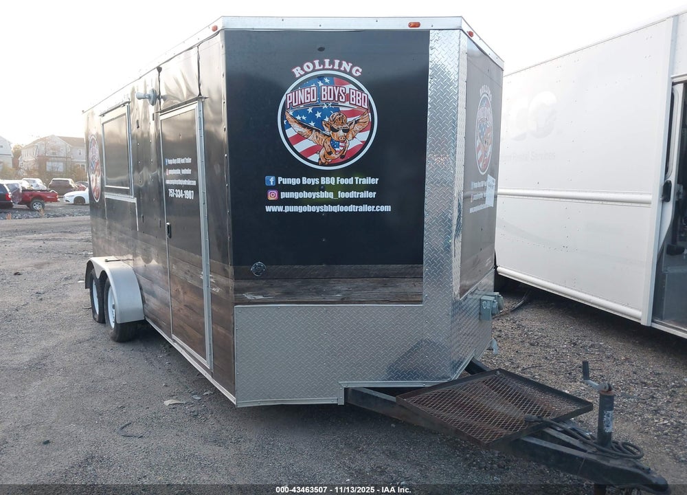 2023 SOUTH GEORGIA CARGO 16 ENCLOSED CONCESSI VIN: 54GVC16T1P7059076