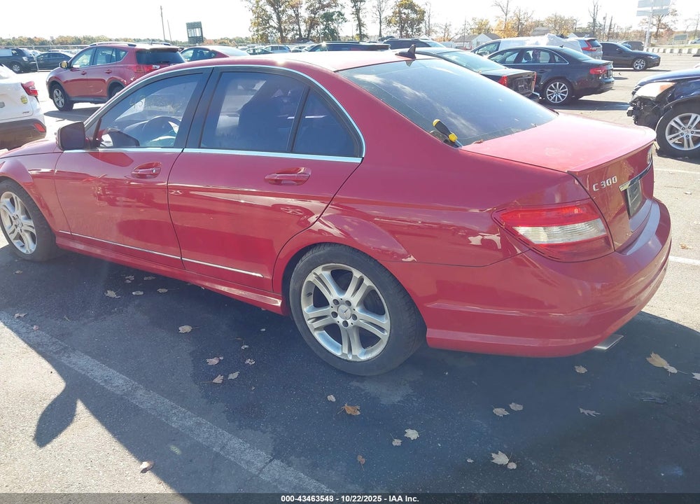 2008 MERCEDES-BENZ C CLASS VIN: WDDGF81XX8F130115