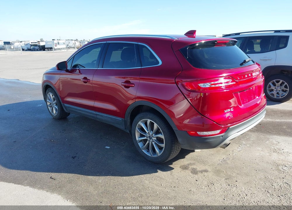 2017 LINCOLN MKC SELECT VIN: 5LMCJ2D95HUL46167