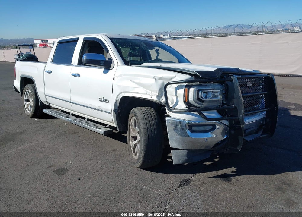 2016 GMC SIERRA 1500 SLT VIN: 3GTP1NEC9GG192102