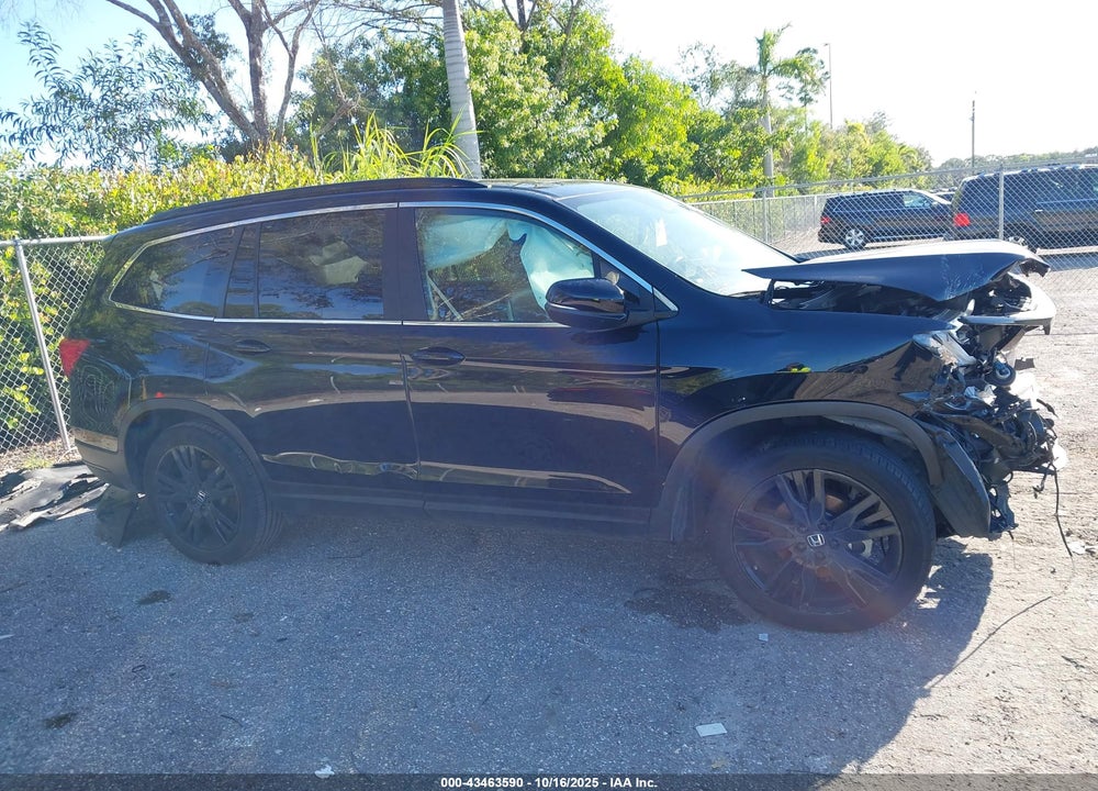 2022 HONDA PILOT 2WD SPECIAL EDITION VIN: 5FNYF5H25NB011587