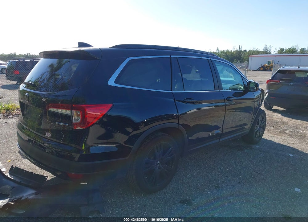 2022 HONDA PILOT 2WD SPECIAL EDITION VIN: 5FNYF5H25NB011587