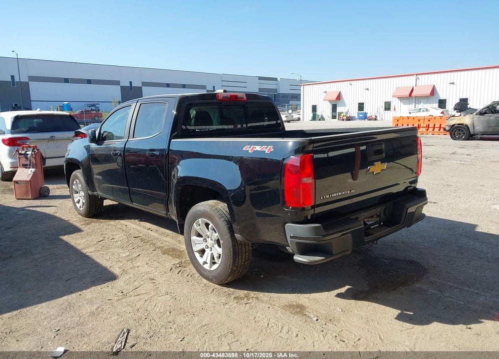 2020 CHEVROLET COLORADO 4WD  SHORT BOX LT VIN: 1GCGTCEN7L1157521