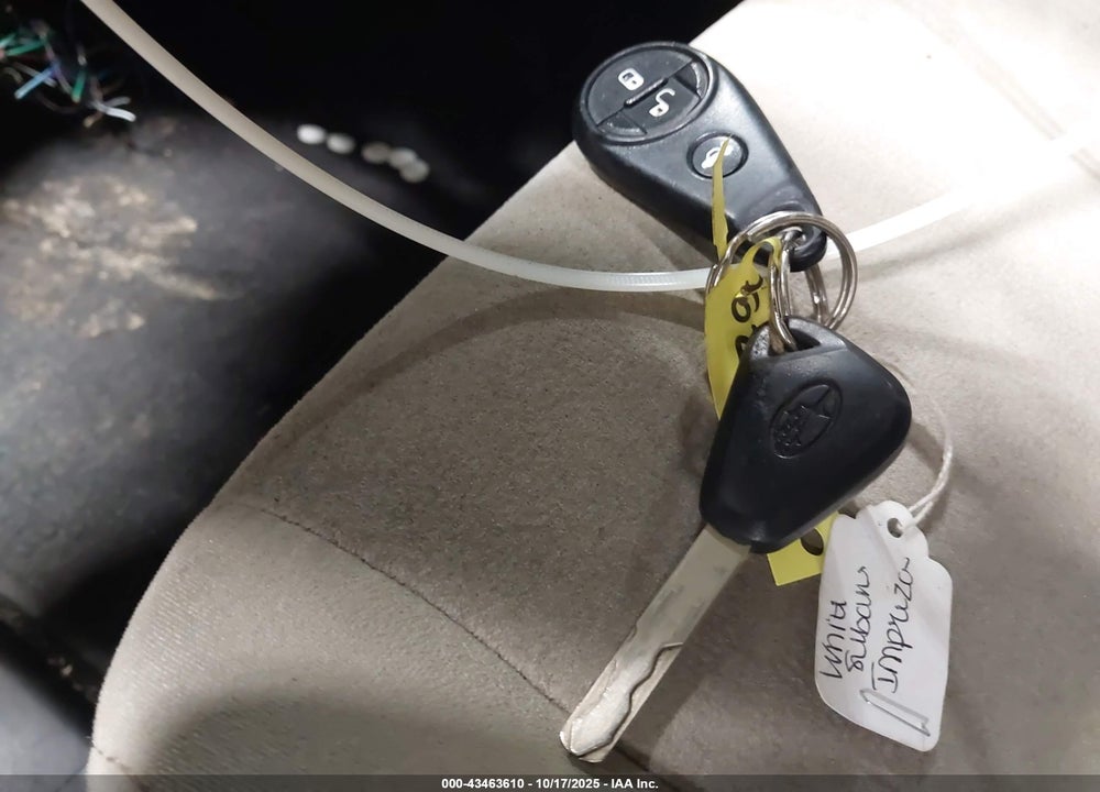 2009 SUBARU IMPREZA 2.5I VIN: JF1GH61699H808896