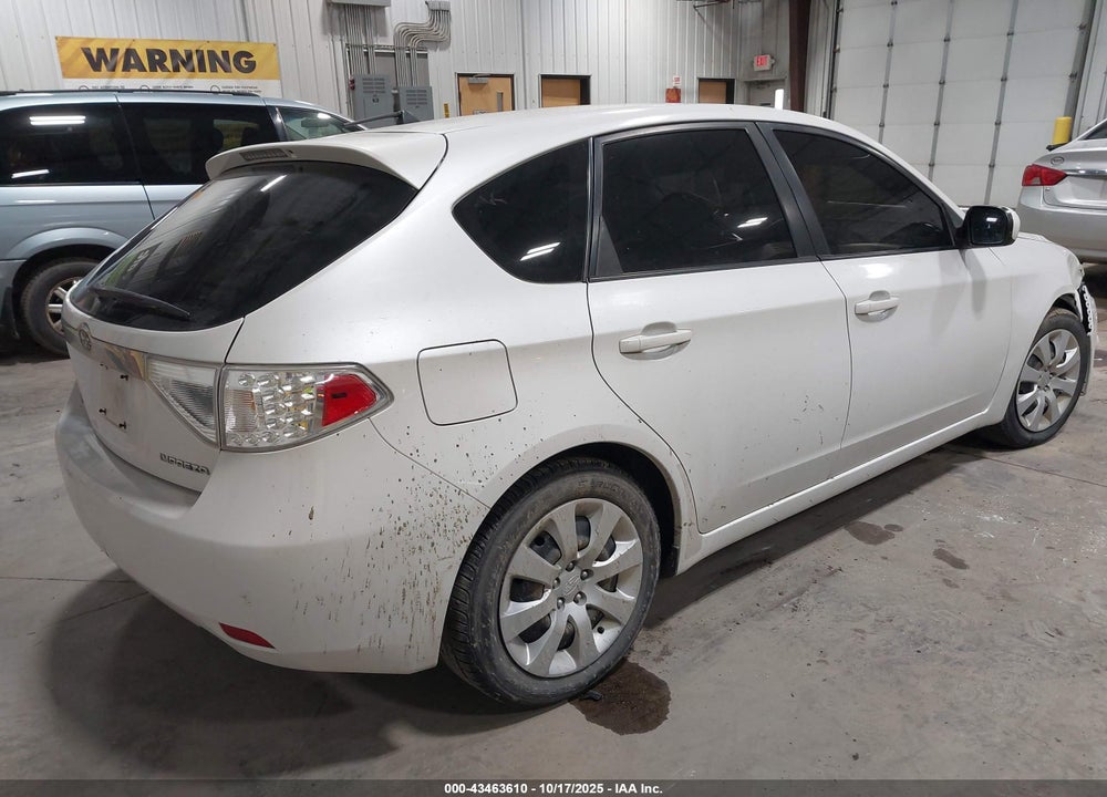2009 SUBARU IMPREZA 2.5I VIN: JF1GH61699H808896