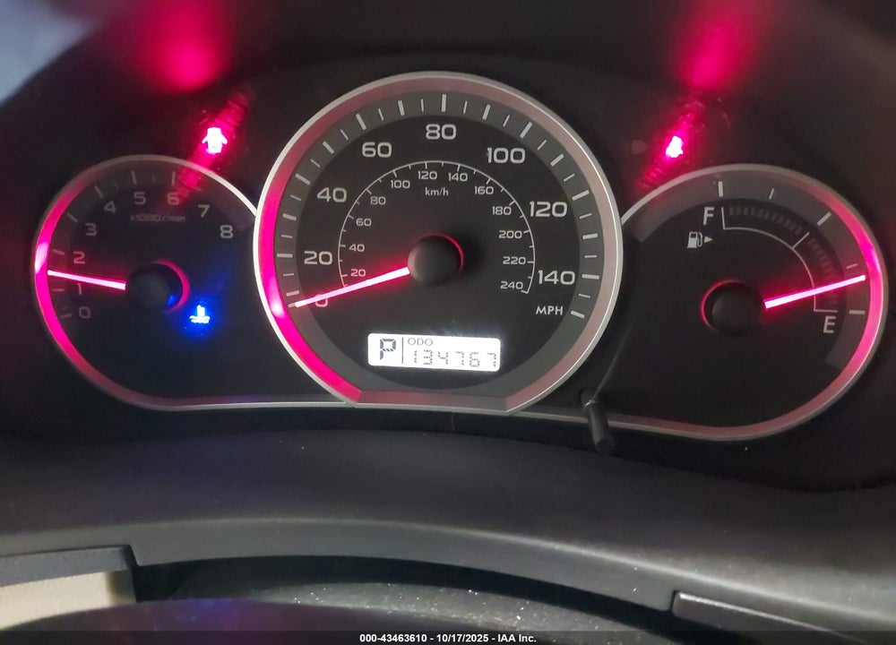 2009 SUBARU IMPREZA 2.5I VIN: JF1GH61699H808896