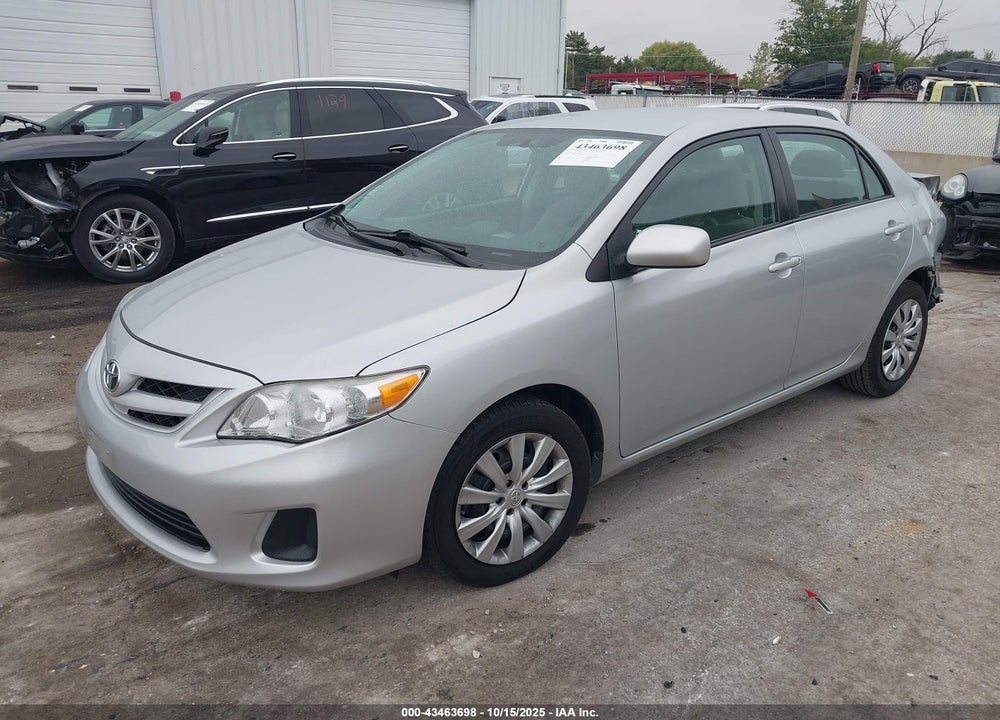 2012 TOYOTA COROLLA LE VIN: 5YFBU4EE8CP062412