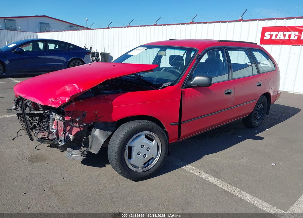 1996 TOYOTA COROLLA DX VIN: JT2EB02E5T0111083