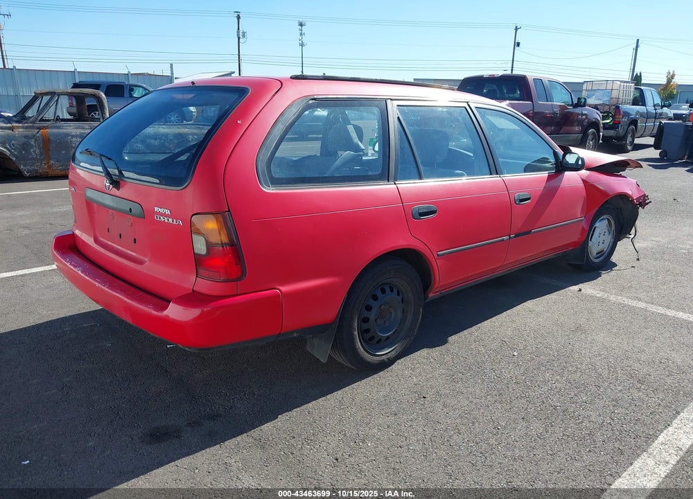 1996 TOYOTA COROLLA DX VIN: JT2EB02E5T0111083