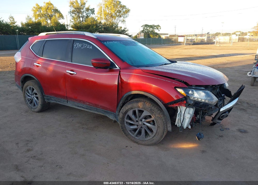 2016 NISSAN ROGUE SL VIN: 5N1AT2MV3GC864915