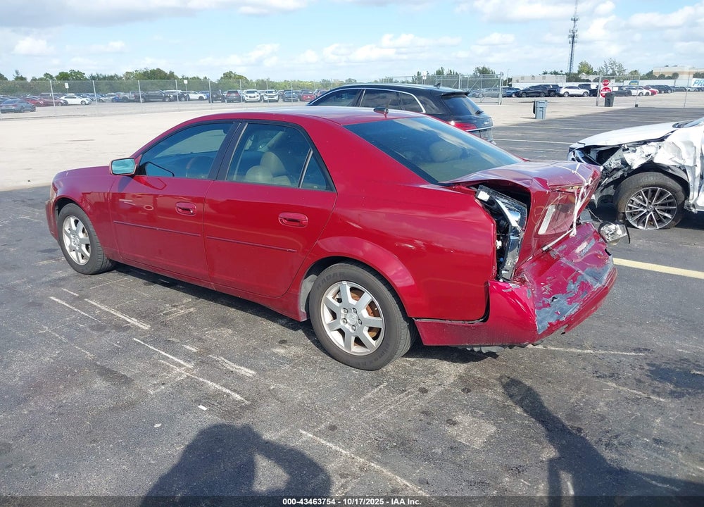 2005 CADILLAC CTS STANDARD VIN: 1G6DP567950151136