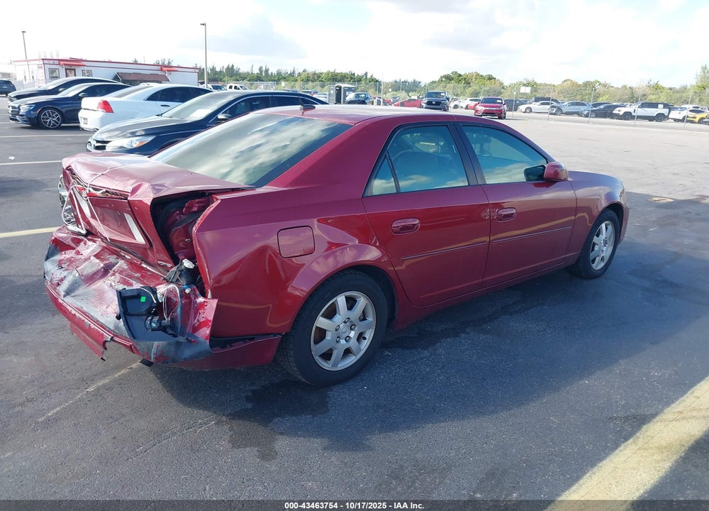 2005 CADILLAC CTS STANDARD VIN: 1G6DP567950151136