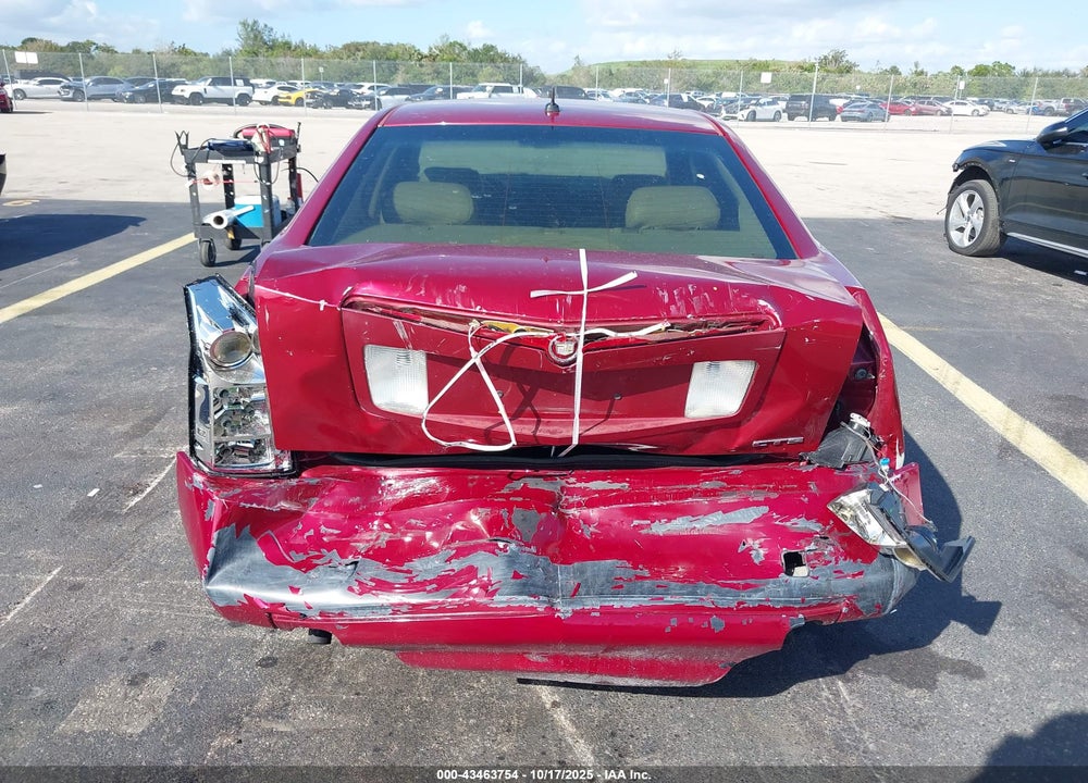 2005 CADILLAC CTS STANDARD VIN: 1G6DP567950151136