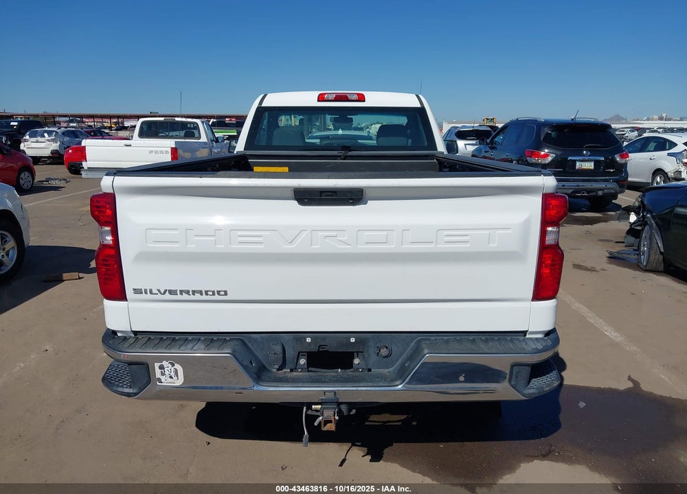 2019 CHEVROLET SILVERADO 1500 WORK TRUCK VIN: 3GCNWAEF5KG252560