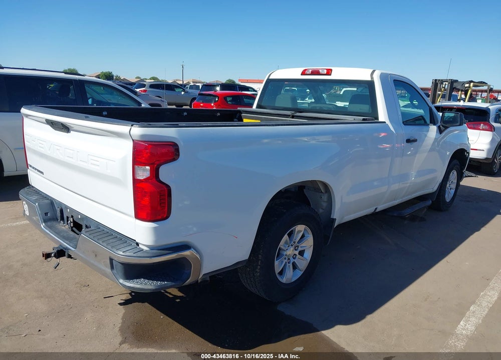 2019 CHEVROLET SILVERADO 1500 WORK TRUCK VIN: 3GCNWAEF5KG252560