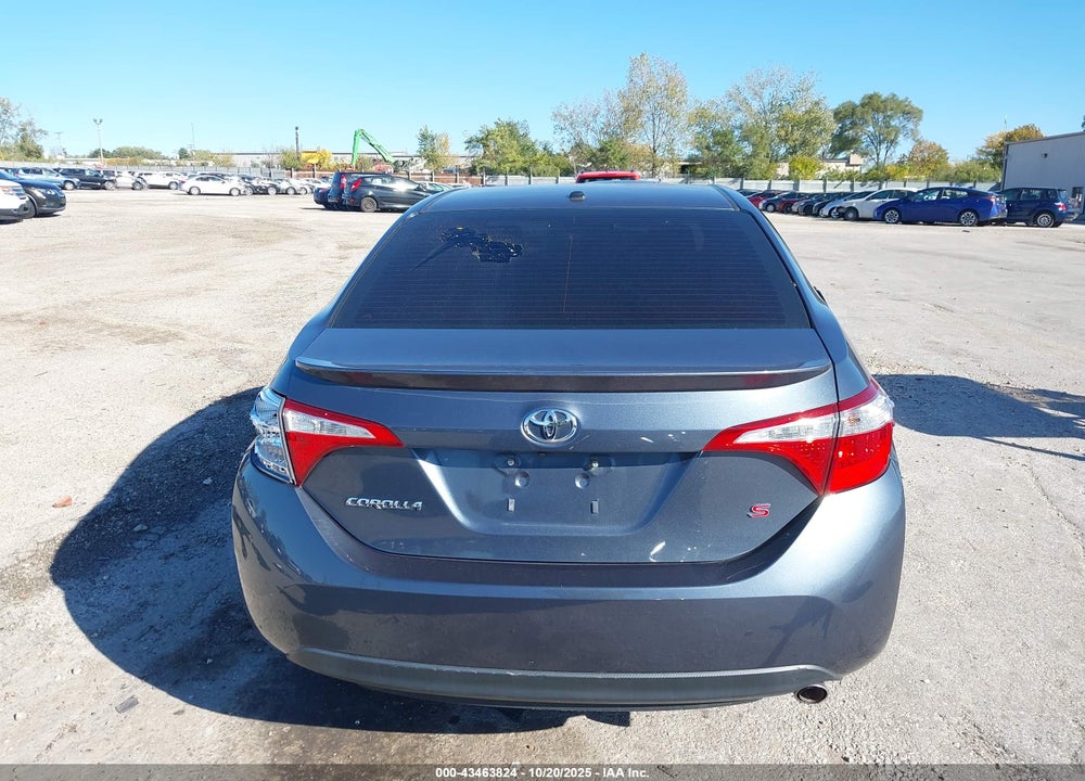 2015 TOYOTA COROLLA L/LE/LE PLS/PRM/S/S PLS VIN: 2T1BURHE8FC455906