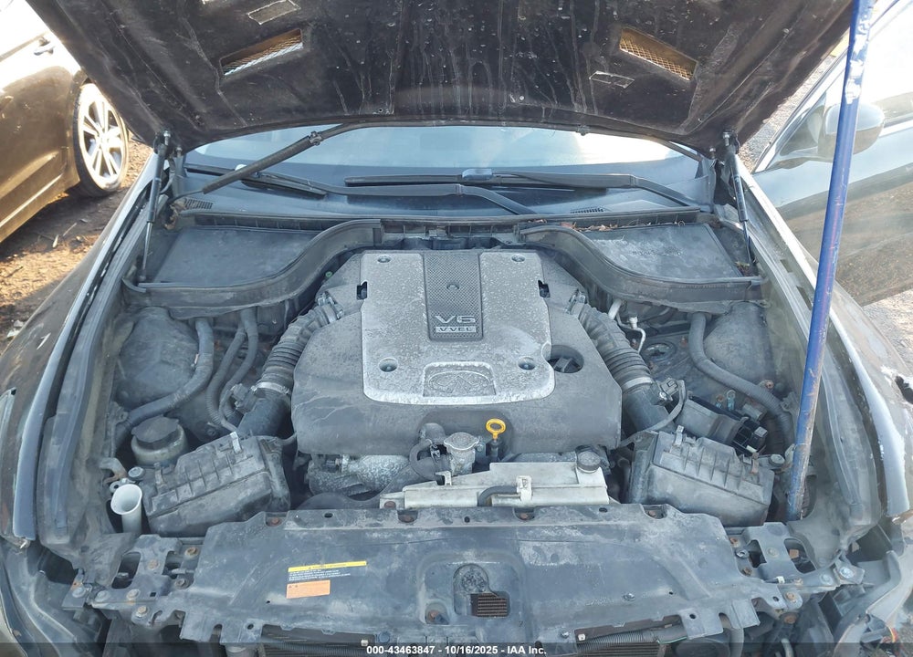 2013 INFINITI G37X VIN: JN1CV6ARXDM756564