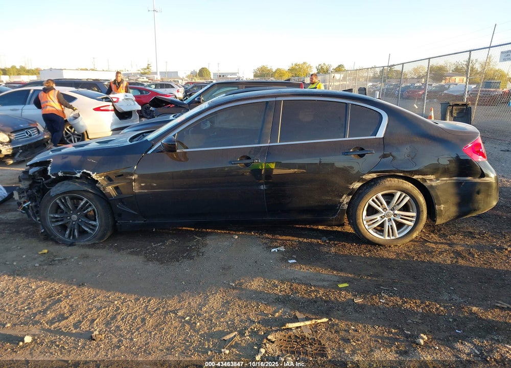 2013 INFINITI G37X VIN: JN1CV6ARXDM756564