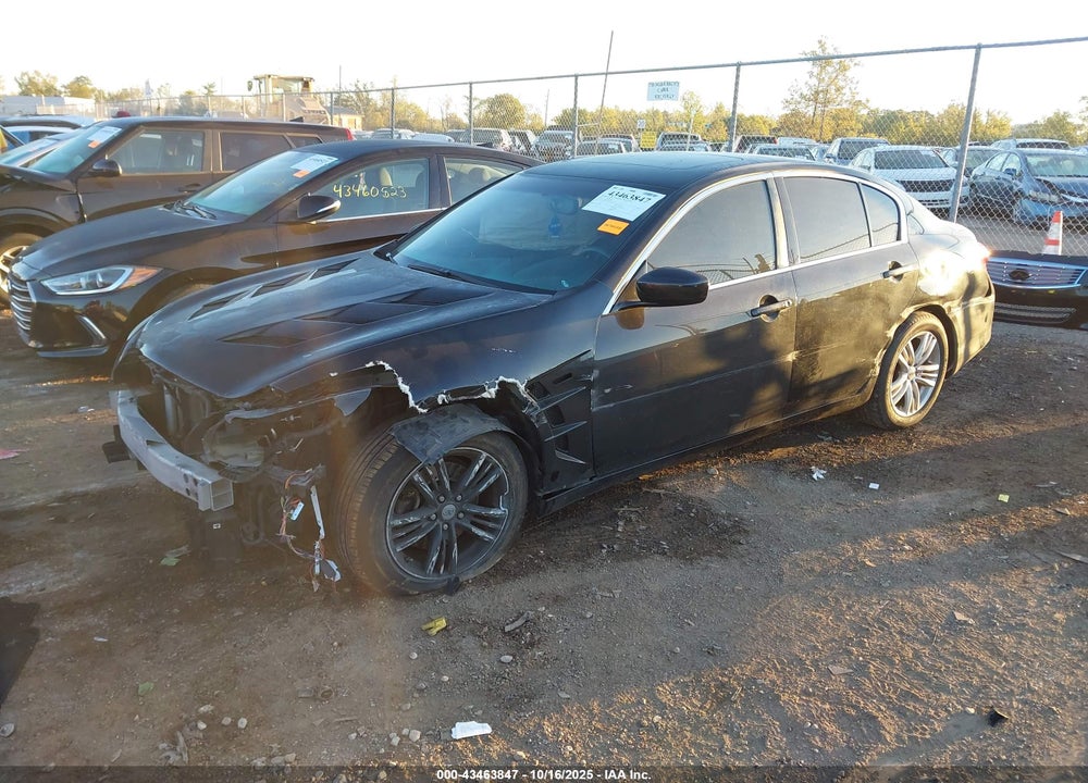 2013 INFINITI G37X VIN: JN1CV6ARXDM756564