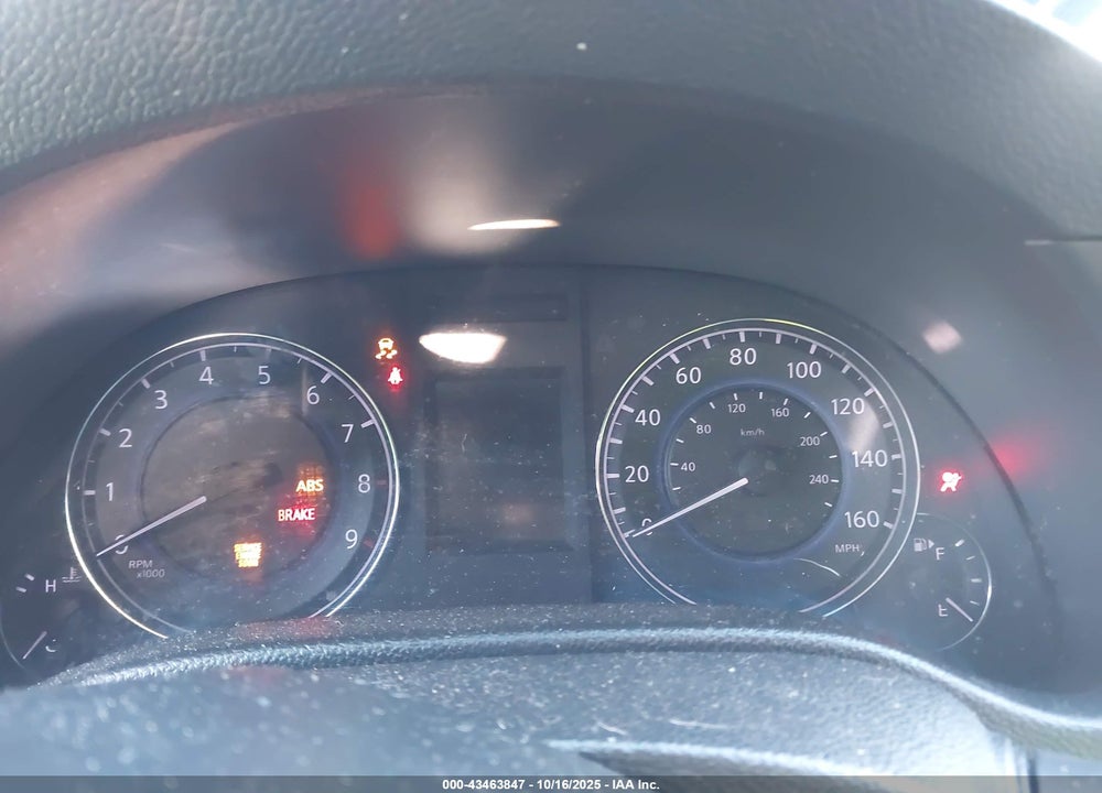 2013 INFINITI G37X VIN: JN1CV6ARXDM756564