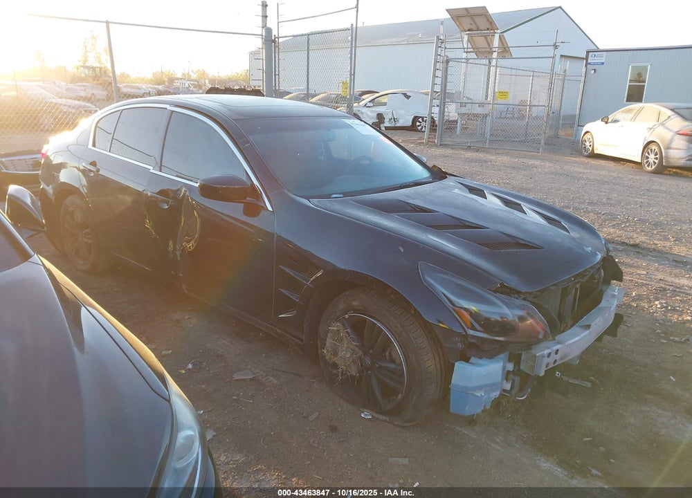 2013 INFINITI G37X VIN: JN1CV6ARXDM756564