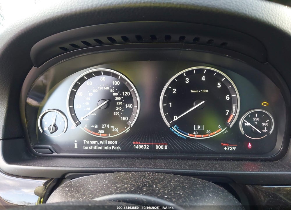 2015 BMW 528I VIN: WBA5A5C55FD521446